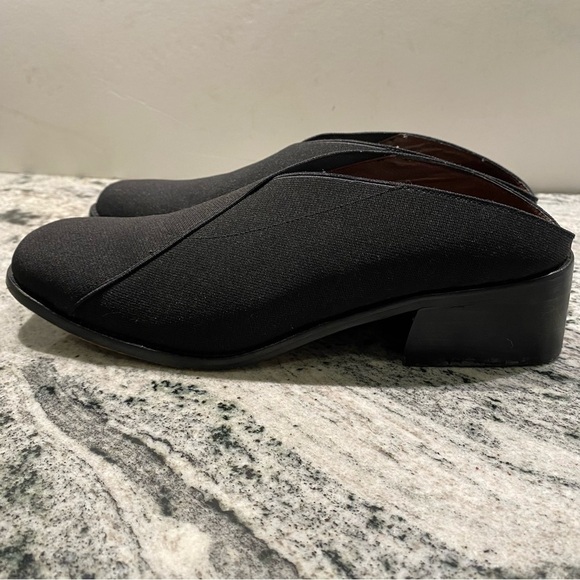 Donald J Pliner  ABITO S1 Women's Size 5.5M Black Slip-ons Mules Square Toe - Picture 1 of 11